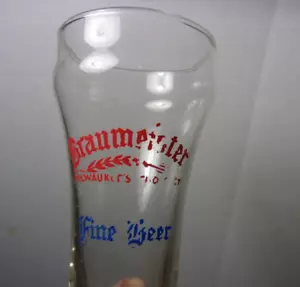 Braumeister "Milwaukee's Choicest" Bierglas Breweriana Brauerei - Bild 1 von 4