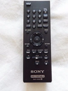 Genuine Sony RMT-D195 Remote control for DVD portable DVP-FX770 - Picture 1 of 2