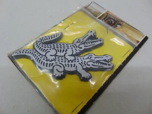 stabiler Aufkleber Krokodil Krokodile Logo Emblem Klebeschild - Picture 1 of 1