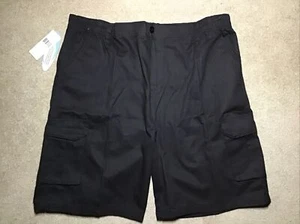High Surf Mens Cargo Shorts Size 38/40 Expandable Waist Color Black New w/Tags - Picture 1 of 4