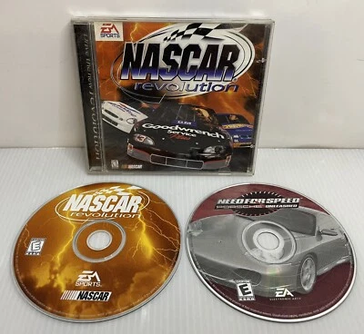Nascar Revolution & Need For Speed Porsche Unleashed Games PC Games EA Sports - Image 1 of 4
