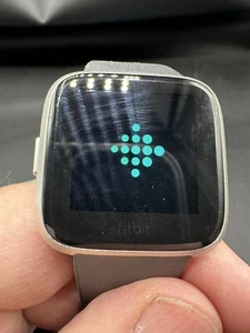 Fitbit Versa Smart Watch w/Charger Tested Working.               H - Picture 1 of 8