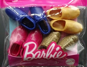 Nuevo Mattel Barbie / "Paquete de zapatos Ken"" / Paquete incluye 4 pares - Imagen 1 de 10
