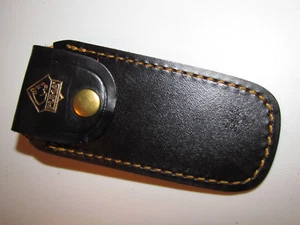 PUMA Etui Koppeltasche Echt Leder für Taschenmesser 11cm PUMA Solingen . - Picture 1 of 5