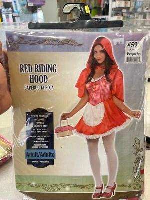 Red Riding Hood Costume Adult Small - Image 1 of 2