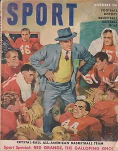 40% DE DESCUENTO Revista Deportiva Diciembre 1950, Red Grange - Cubierta Illinois, ¡Muy Bueno! - Imagen 1 de 1