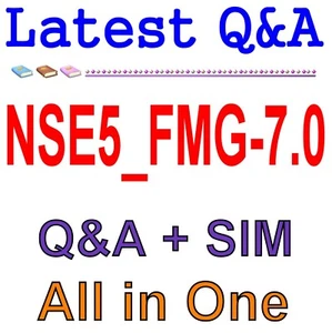 Fortinet NSE 5 - FortiManager 7.0 NSE5_FMG-7.0 Exam Q&A - Picture 1 of 1