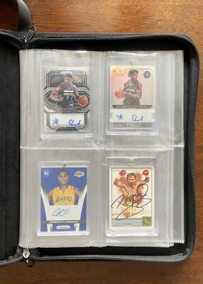 One Touch & Magnetic 硬质保护壳粘合剂 | 4 口袋 | 24 张卡| 运动和精灵宝可梦 TCG — 第 1/4 张图片