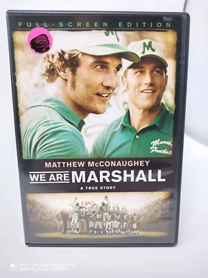 WE ARE MARSHALL - FULL SCREEN - DVD - (2006) - Matthew McConaughey - Image 1 of 3