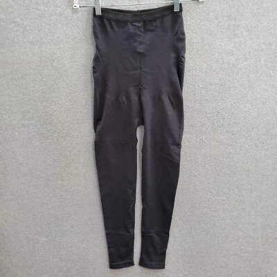 Assets Women Activewear Pants Large Black Leggings Maternity Elastic Waist - Image 1 of 4