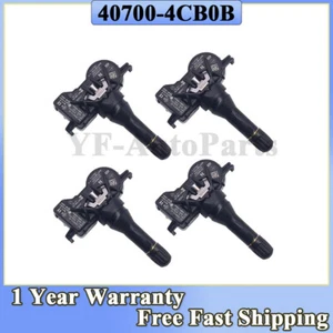 4X TPMS Tyre Pressure Sensor 40700-4CB0B for Renault Espace Kadjar Megane Nissan - Picture 1 of 7