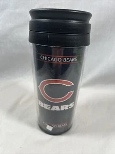 NFL Chicago Bears 16 Ounce Acrylic Travel Mug Tumbler with Wrap Insert Old Logo - Picture 1 of 13