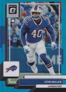 Donruss Optic Aqua Prizm 2022 - Von Miller 232/299 - Buffalo Bills - Imagen 1 de 2