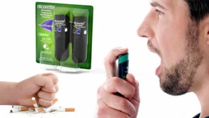 Nicorette QuickMist 1 mg/spray spray bucal menta fresca 2 x 150 aerosoles 2027 paquete 6 - Imagen 1 de 1