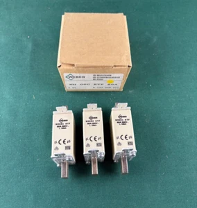 Weber NH-Sicherungseinsätze NH 00C KTF 80A (3 Stk.) (#SON02) - Bild 1 von 1