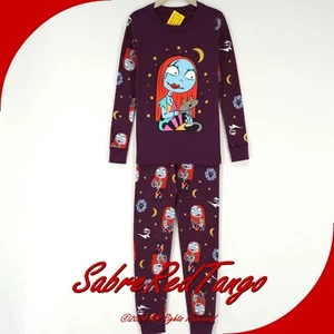NUEVO CON ETIQUETAS PIJAMA LARGO JOHNS ORGÁNICO HANNA ANDERSSON DISNEY PESADILLA SALLY 130 8 - Imagen 1 de 5