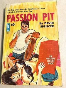 Vtg original bedside book 'The Passion Pit' by David Spencer 1963 - Picture 1 of 4