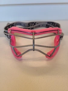 Protector facial deportivo doble STX 4Sight Field Hockey Lacross, Junior Punch rosa  - Imagen 1 de 7