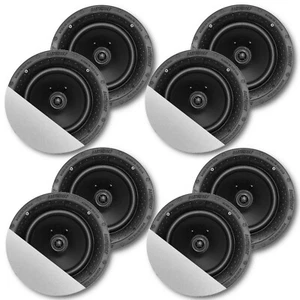 Earthquake Sound R800 Reference Series 8" 200W In-Ceiling Speakers (4 pairs) - Picture 1 of 5