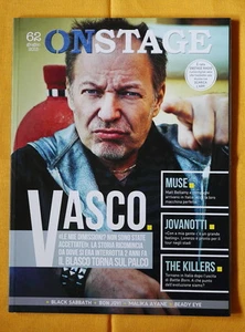 On Stage Magazine 62 VASCO ROSSI cover MUSE The Killers Jovanotti 2013 RARO ! - Foto 1 di 1