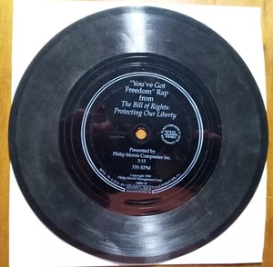 You've Got Freedom-Rap from Bill of Rights- Phillip Morris Co's 7" 33 Flexi RARE - Bild 1 von 1