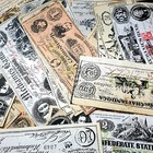 Usa Civil War Banknotes Confederate 1 2 5 10 Dollars Price For 1 Random Banknote