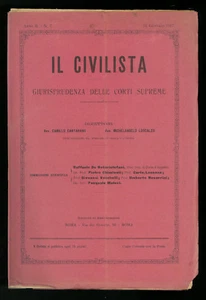 Der Zivilist Rechtsprechung der Obersten Gerichte Jahr II Nr. 2. Januar 1917 - Bild 1 von 1