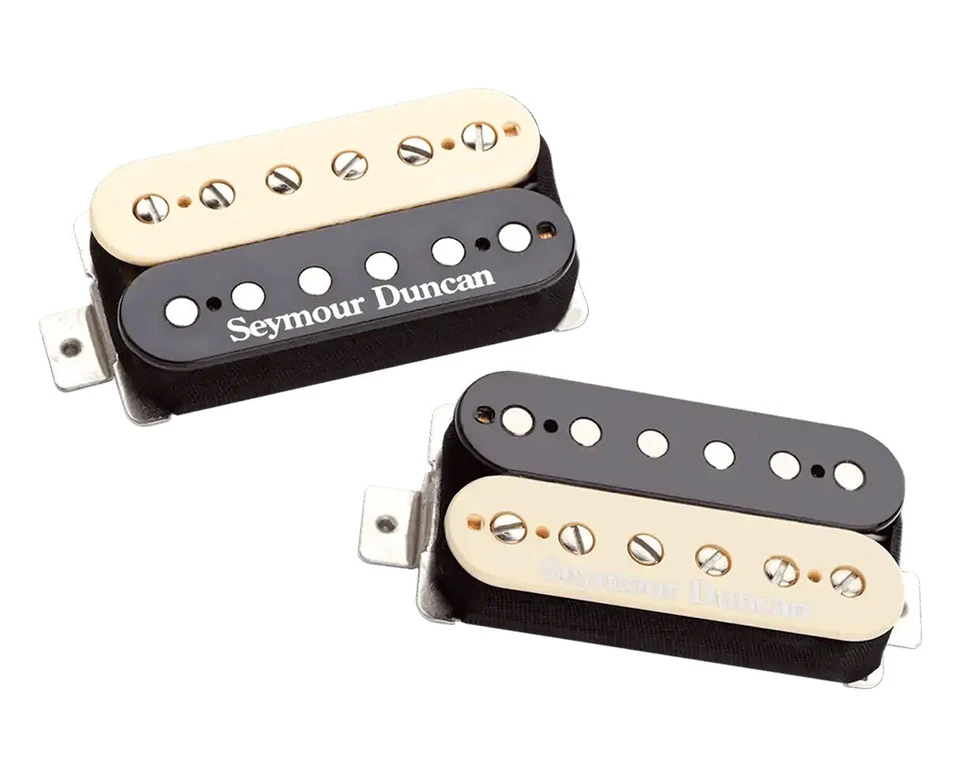 Juego de pastillas Seymour Duncan Green Magic Humbucker - Cebra Foto 1 de 1