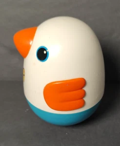 Vintage Playskool Chime Penguin Bird Roly Poly Weeble Duck Baby Toddler Toy - Picture 1 of 5