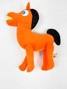 Vintage Prema Toys Gumby Orange Pokey The Horse 18" Plush - Picture 1 of 4