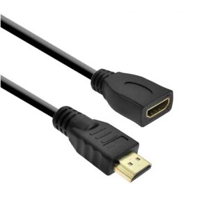 Câble rallonge HDMI mâle vers HDMI femelle High Speed T-LoVendo - 1m