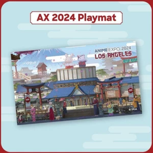 Anime Expo 2024 Official Merch Store Playmat/Mousepad SOLD OUT RARE - Picture 1 of 3