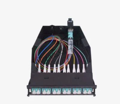 MPO-12LCOM3-300 MTP-12 Mpo Cassette Module 12 Fibres OM3 Multimode Duplex - Photo 1/4