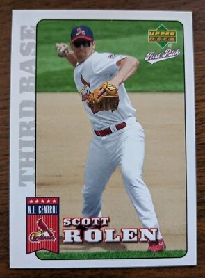 SCOTT ROLEN, 2006 UPPER DECK FIRST PITCH #185 - Image 1 of 2
