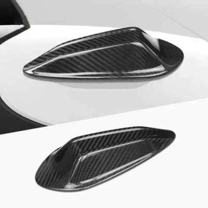 Real Carbon Fiber Roof Antenna Overlay Cover Fits 23-25 G20 G22 G80 G82 M3 M4 M2 - Foto 1 di 6