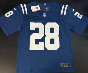 Medium Jonathan Taylor #28 Vapor FUSE Jersey Blue Elite Quality Colts - Picture 1 of 10