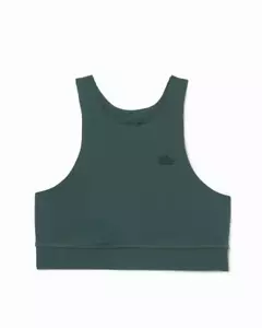 Reggiseno sportivo senza cuciture Lacoste verde UK 36 38 40 - Foto 1 di 4