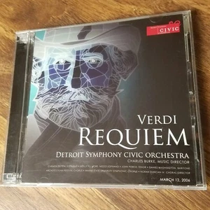 DETROIT SYMPHONY CIVIC ORCHESTRA Messa De Requiem Giuseppe Verdi 2006 Music 2 CD - Bild 1 von 12