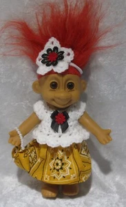 Made to fit TRACEY TROLL #20 Handmade Crochet Top, Skirt, Headband & Purse Set - Picture 1 of 3