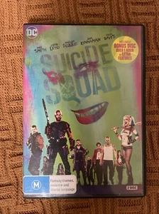 Suicide Squad DVD Will Smith, Joel Kinnaman Region 4, FREE POSTAGE - Picture 1 of 2