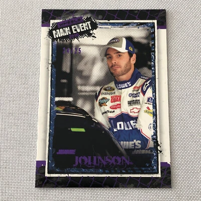 2010 Wheels Main Event Purple Parallel Nascar # 24/25 Jimmie Johnson Racing - Image 1 of 4