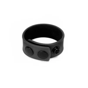 Prowler RED - Adjustable Silicone Cock Strap | Black - Picture 1 of 6