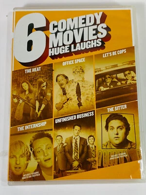 The Heat Office Space Let's Be Cops Internship Unfinished Business Sitter DVD  - Image 1 of 4