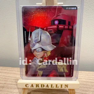 Juego de cartas chino Gundam 2025 Char Aznable RP-004 recurso promocional TCG - Imagen 1 de 1