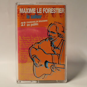 Maxime Le Forester – Le Notebook - 27 Songs - K7 Audio Tape - Putain de Toi