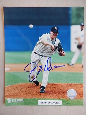 Jeff Weaver Autographed 8" X 10" Photograph  - Изображение 1 из 2