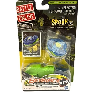 Hasbro Extreme Top System X-62A Electro Tornado L-Drago Left-Spin Top - Picture 1 of 3