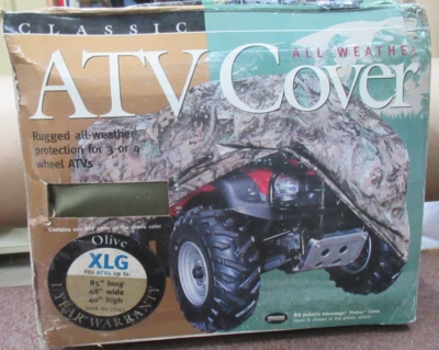 CAPA DE ARMAZENAMENTO CLÁSSICA QUADGEAR 72113 ATV GRANDE OLIVA - Imagem 1 de 4