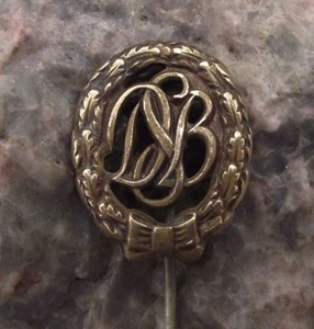 Antique DSB Deutscher Sportabzeichen Olympic Sports Confederation Pin Badge - Picture 1 of 2