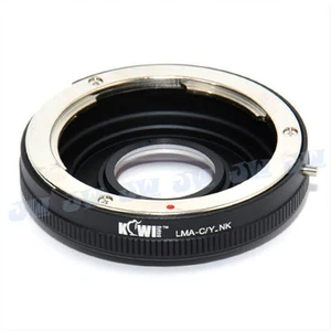 YASHICA CONTAX LENS TO NIKON CAMERA ADAPTER D700 D5200 D5100 D7100 D3200 D90 - Picture 1 of 2